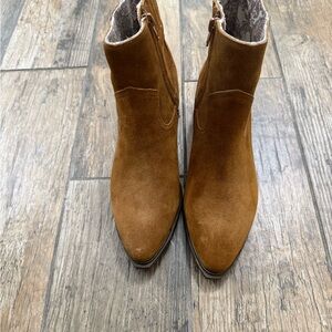 Band of Gypsies Brown Suede Ankle Boots